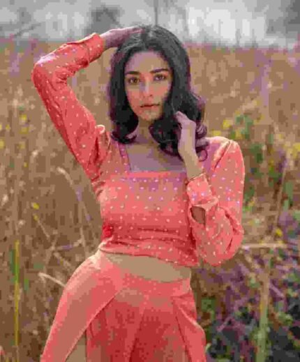 Pink Crop Top
