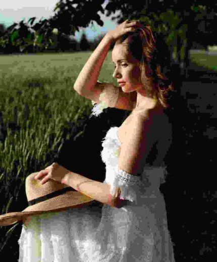 A Line Wedding Gown