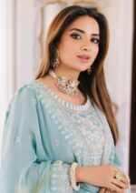 Elegant Chiffon Heavy Embroidered 3PC