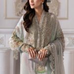 Elegant Design Heavy Embroidered 3PC