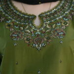 Luxury Embroidered Dhanak 3PC