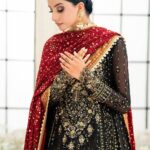 Premium Black Frock Special Wedding Edition