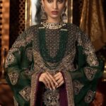 Heavy Embroidered Party Wear Fancy Velvet 3PC