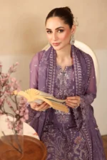 Premium Chiffon Heavy Embroidery 3PC
