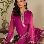 Chiffon Heavy Embroidery 3 Piece Collection