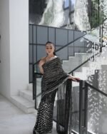 Black - Heavy Embroidery Luxury Saree