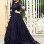 Luxury Heavy Embroidered Net Bridal Maxi