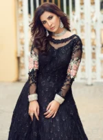Luxury Heavy Embroidered Net Bridal Maxi - Image 6